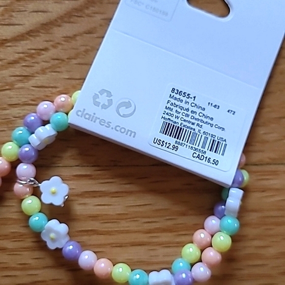 Claire's 🐰 Spring Easter Accessories Gift Set! Girl's Dress Up! - Picture 10 of 12